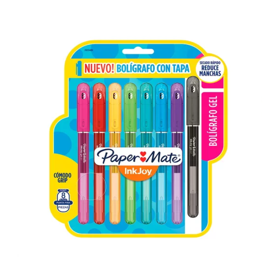 BOLIGRAFO PAPER MATE INKJOY MOD 400ST BLISTER VARIOS COL.
