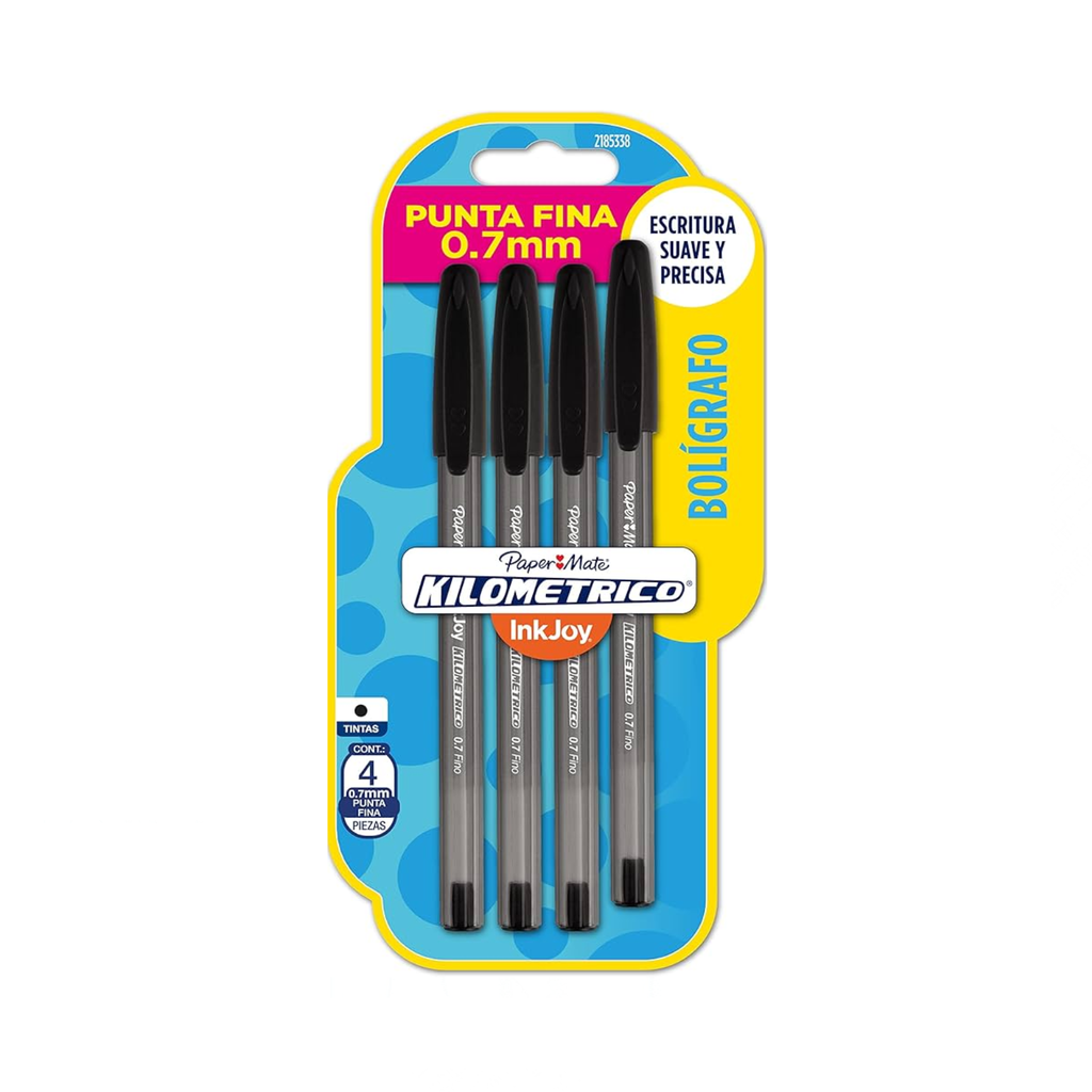 BOLIGRAFO PAPER MATE NEW WRAPS 100ST C/4 PZAS