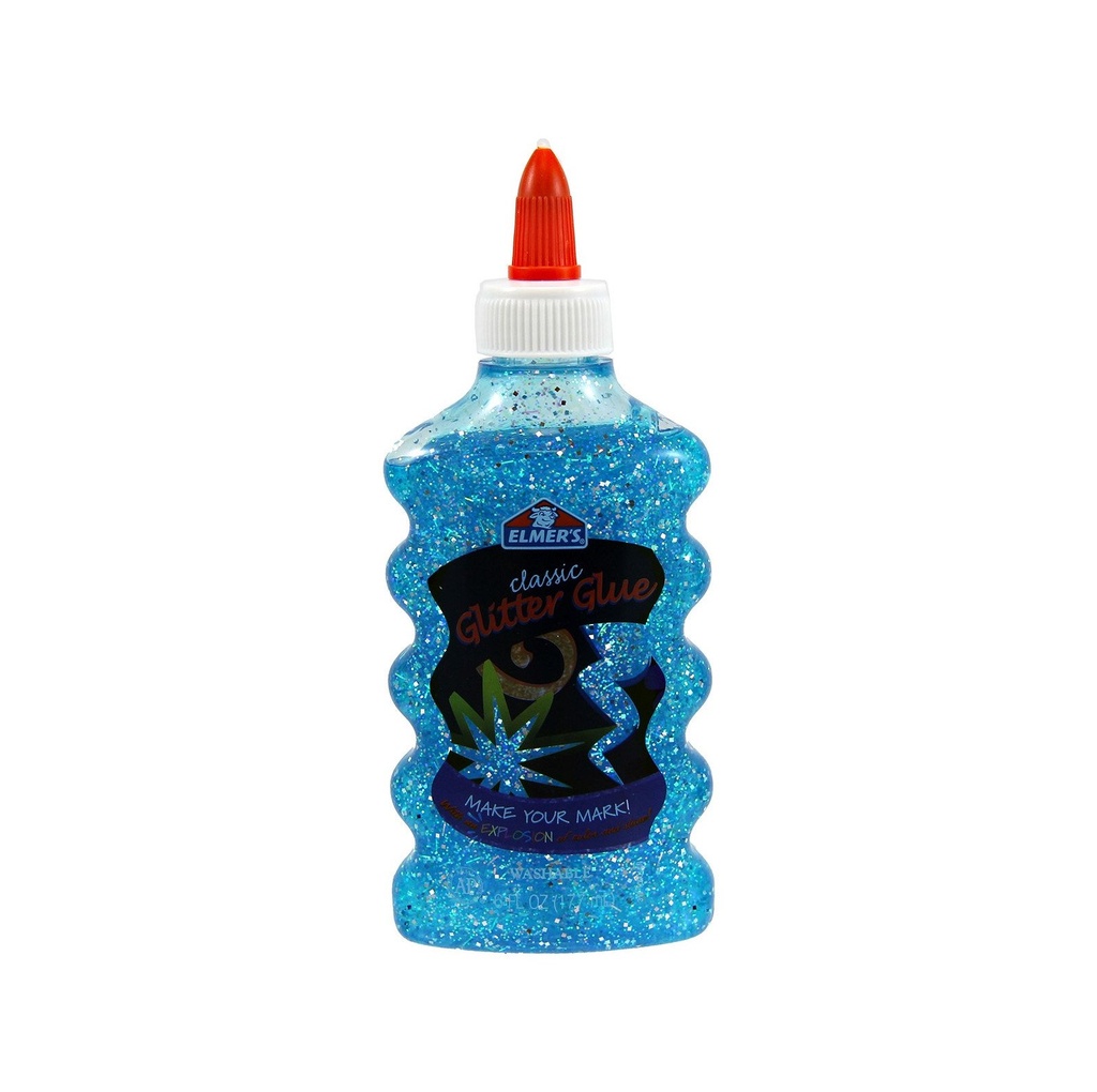 PEGAMENTO ELMER'S GLITTER GLUE BLUE
