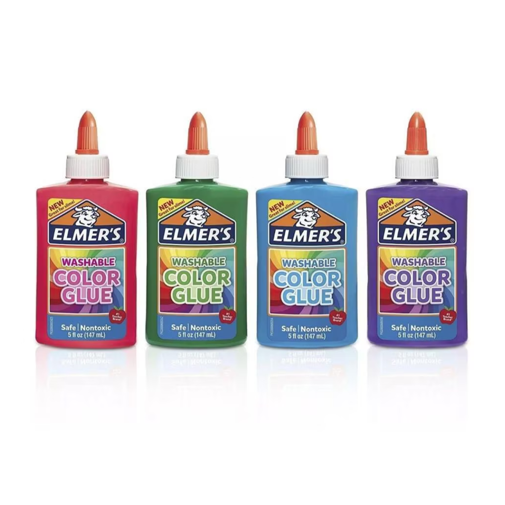 PEGAMENTO ELM TRANSPARNT V.COLORES 5 OZ