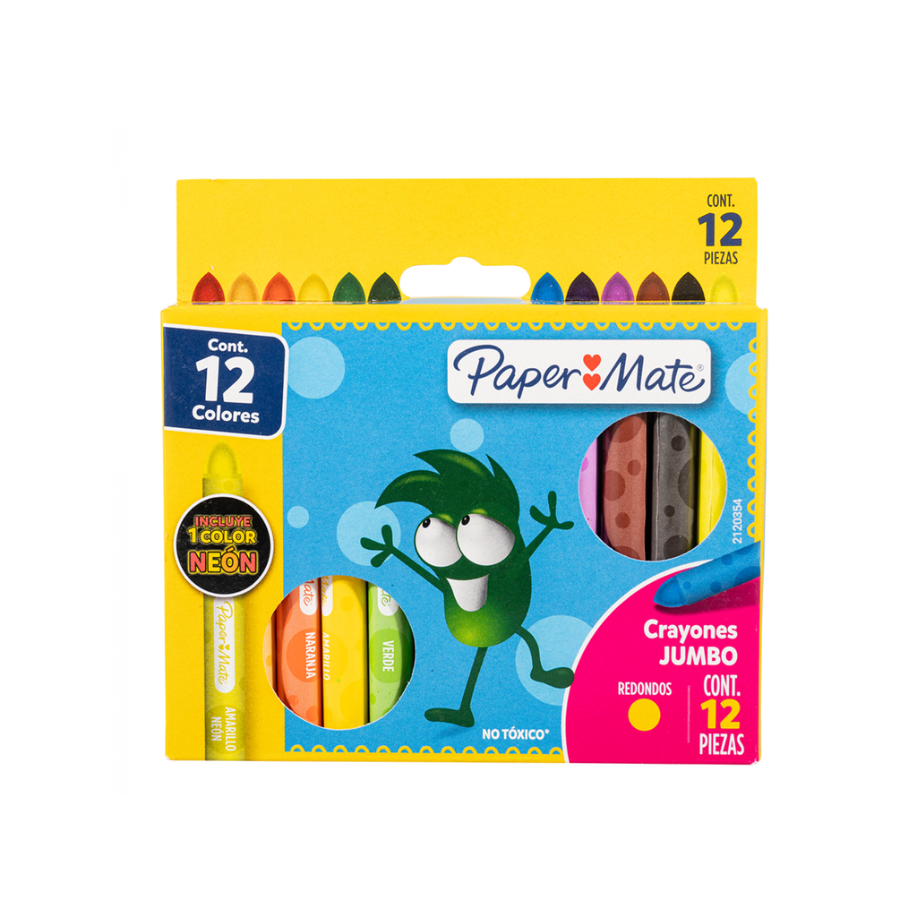 [NEW2120354] CRAYONES PAPER MATE JUMBO C/12