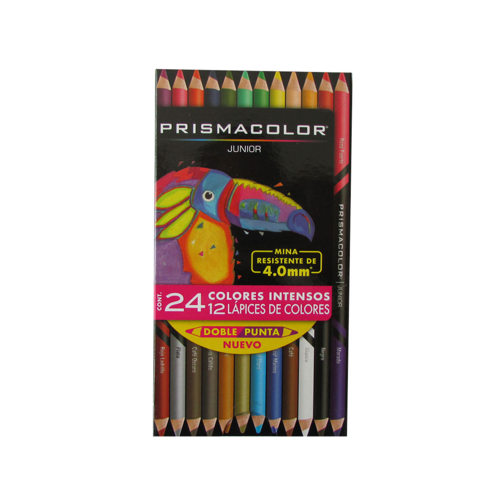 [NEW2153015] COLORES PRISMACOLOR C/24 PZA DOBLE PUNTA