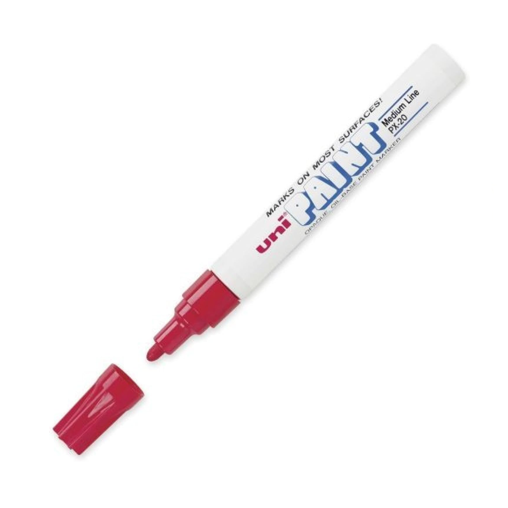 [NEW719220] MARCADOR DE TINTA UNIPAINT PX-20 ROJO