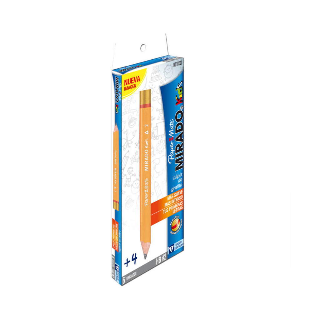 LAPIZ PAPER MATE MIRADO KIDS CJ X 6