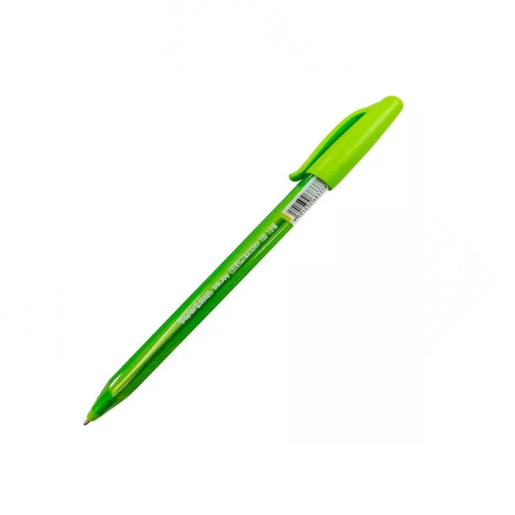 BOLIGRAFO PAPER MATE KILOMETRICO VERDE LIMON MOD.100