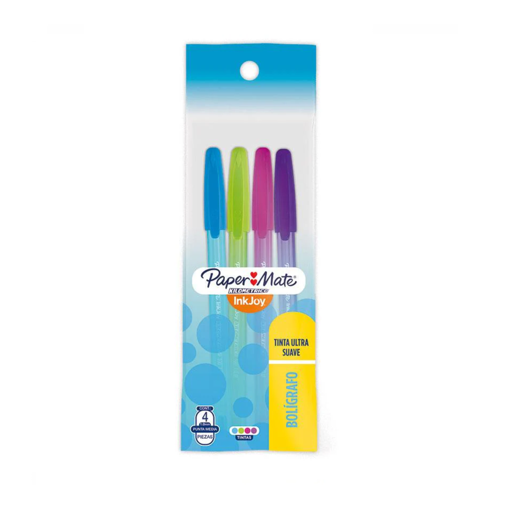 [NEWLA8233] BOLIGRAFO PAPER MATE INKJOY 100ST PAPER MATE C/4 PZAS