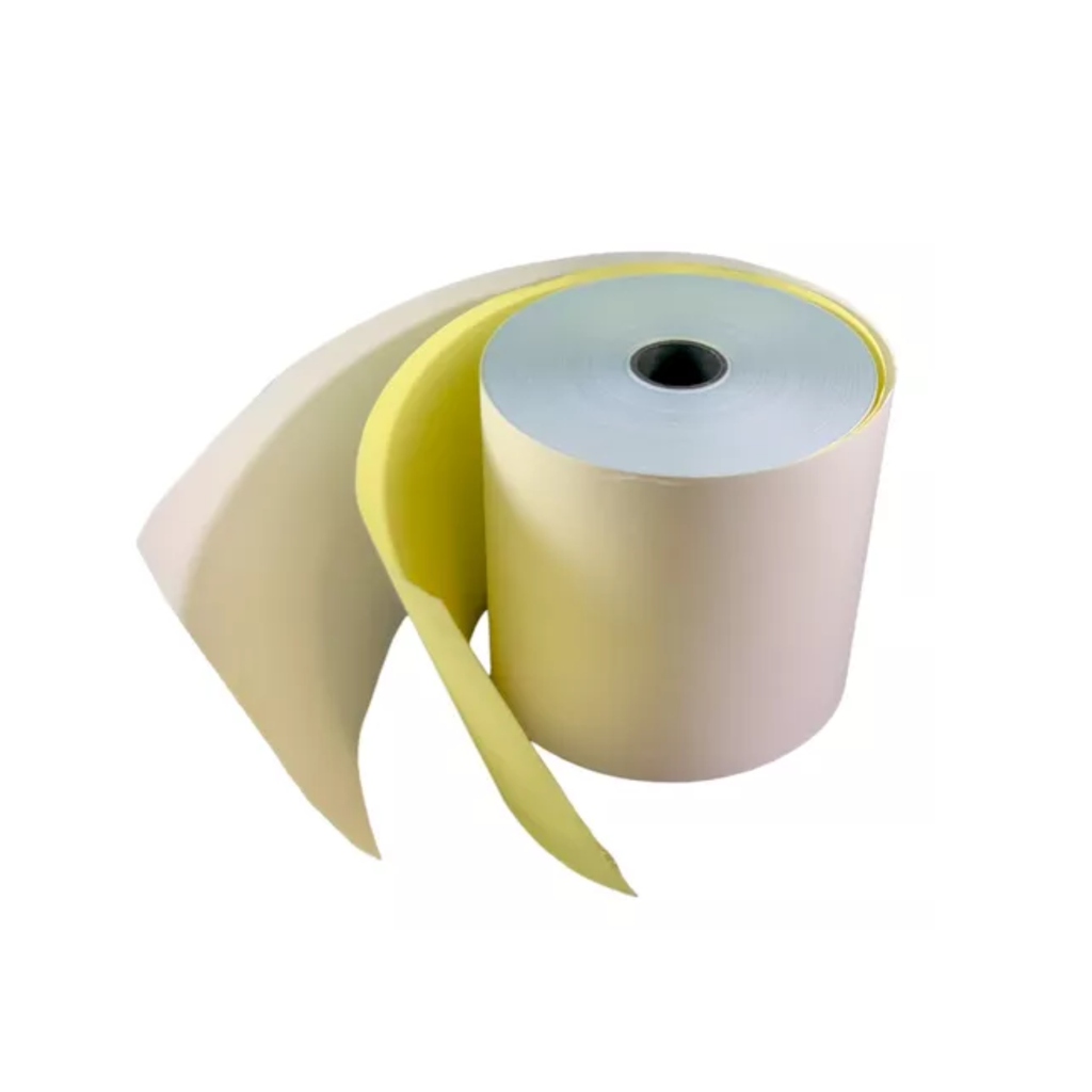 ROLLO P/REGISTRO FORTEC 75X70 C/3 COPIAS VERDE-AMARILLO