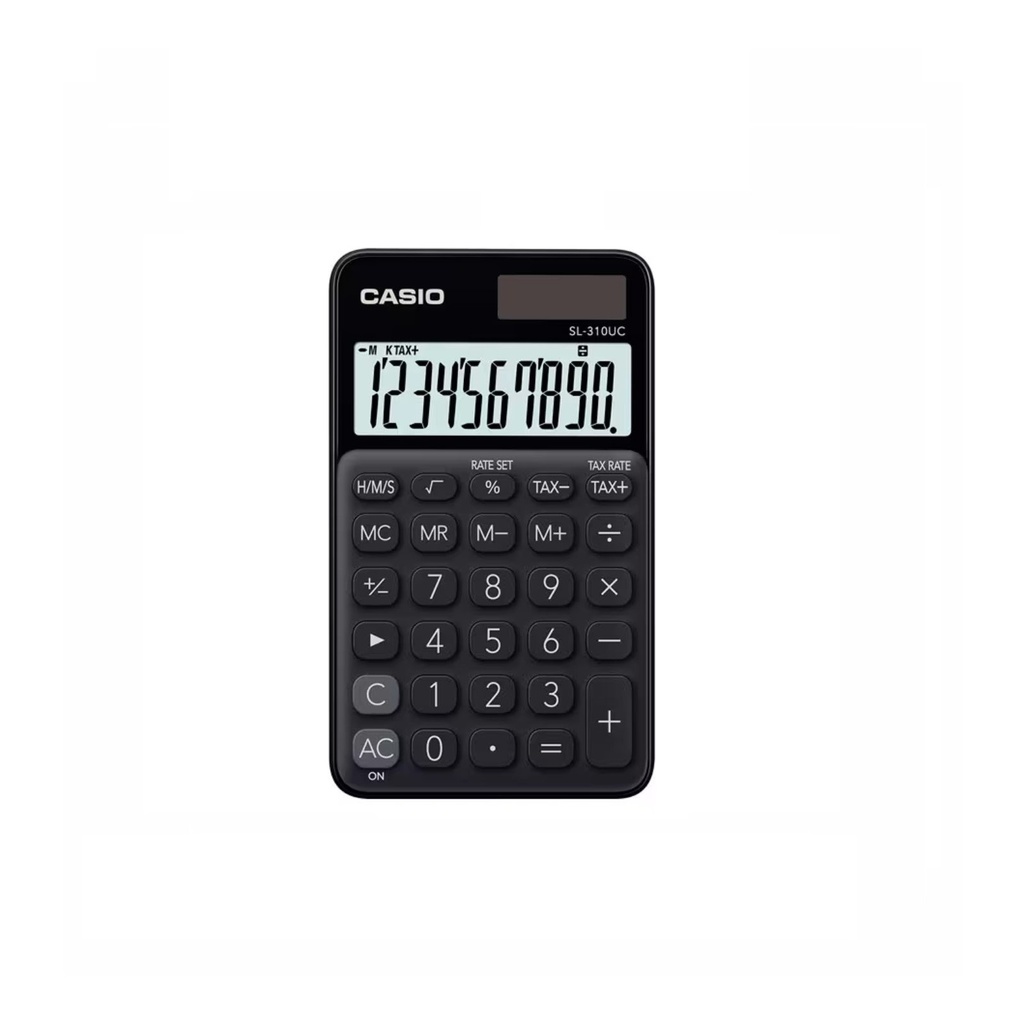 BASIC NOTE SL-310UC-BK-W-DC CALCULADORA CASIO