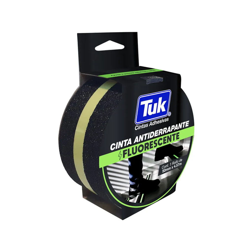 [TUK457400] CINTA ANTIDERRAPANTE TUK MOD.774 FLUORESCENTE 50MMX4.57M
