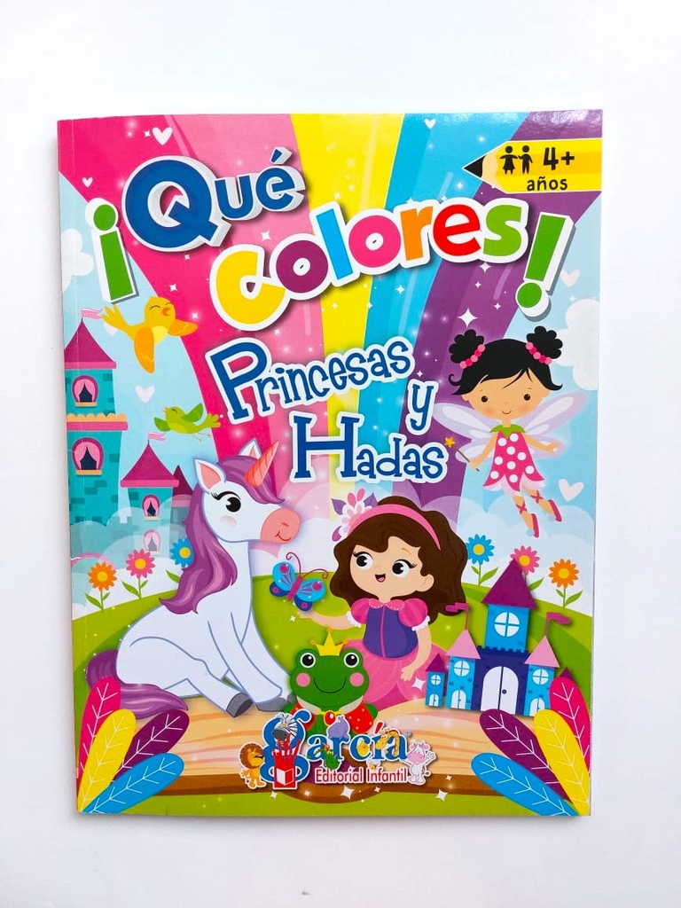 LIBRO P/ILUMINAR QUE COLORES 1,2 Y 3