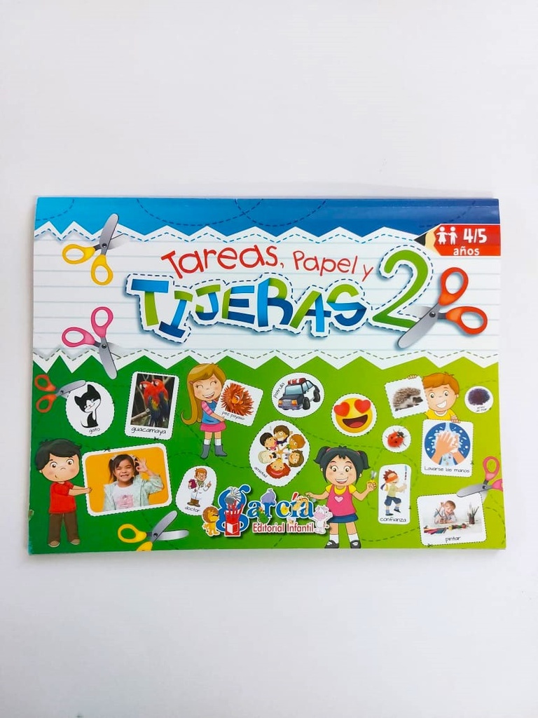 LIBRO GARCIA TAREAS PAPELES Y TIJERAS 2