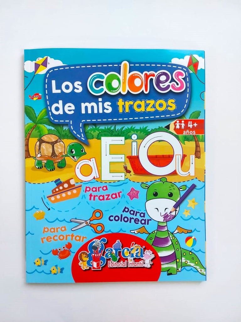 [GAR1331] LIBRO GARCIA LOS COLORES DE MIS TRAZOS