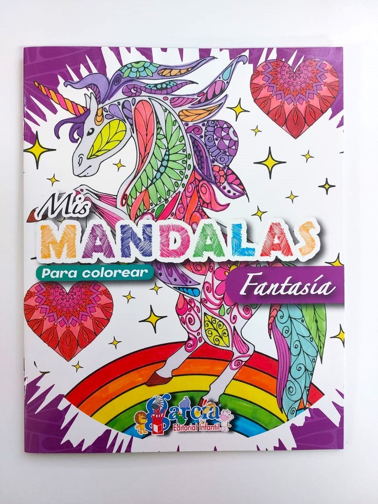 LIBRO P/ILUMINAR MANDALAS