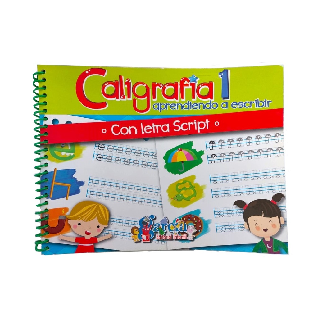 LIBRO GARCIA  CALIGRAFIA 1 APRENDIENDO A ESCRIBIR