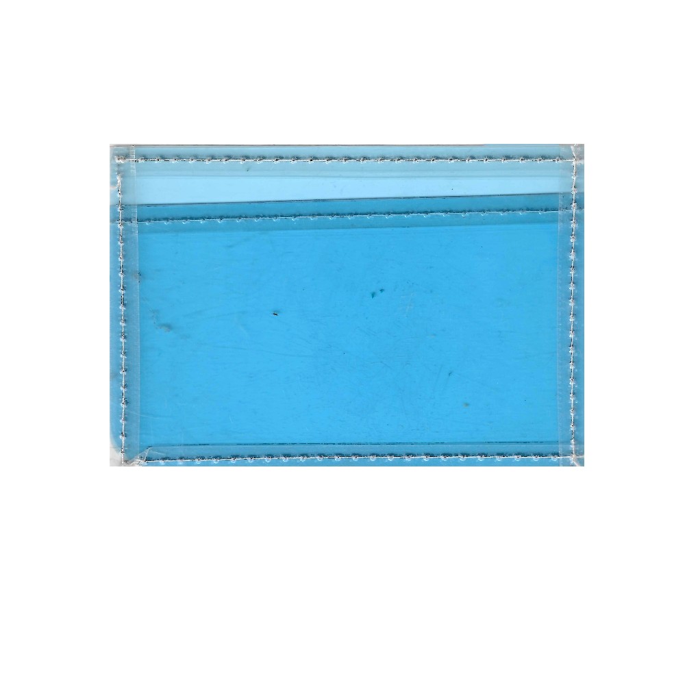 [038599] MICA COSIDA TAMAÑO CREDENCIAL AZUL