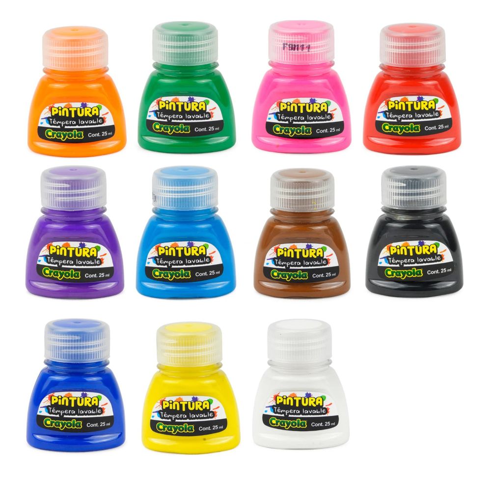[CYO542383M001] TEMPERA CRAYOLA 25ML VARIOS COLORES