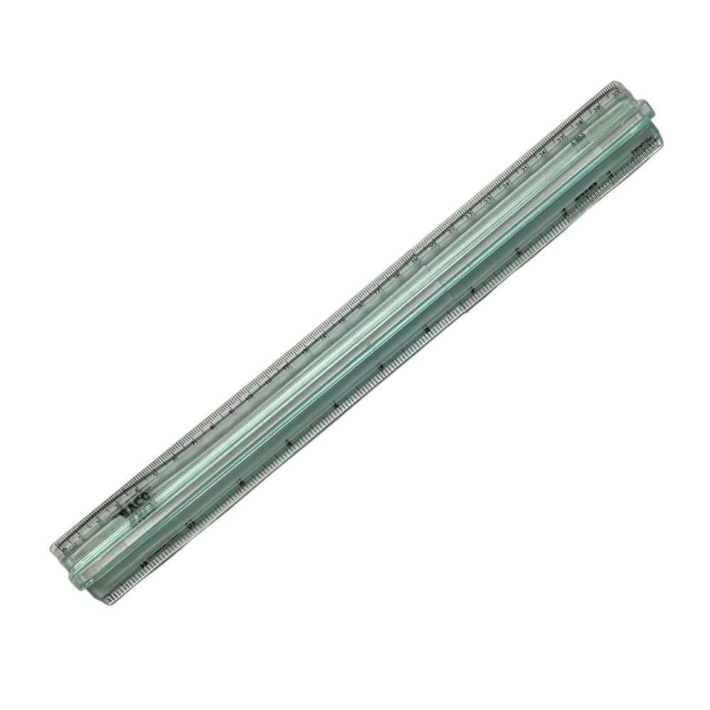 [BAC5700] REGLA BACO C/ COSTILLA LONGITUDINAL 30 CM 5700