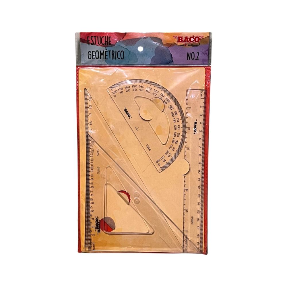 [BAC51615] GEOMETRIA BACO EN BOLSA NO.2 S/COMPAS