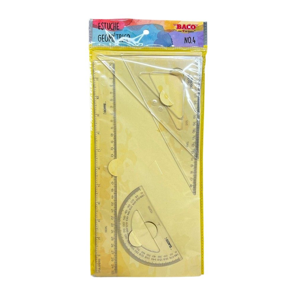 [7501174951639] GEOMETRIA BACO EN BOLSA NO.4 S/COMPAS