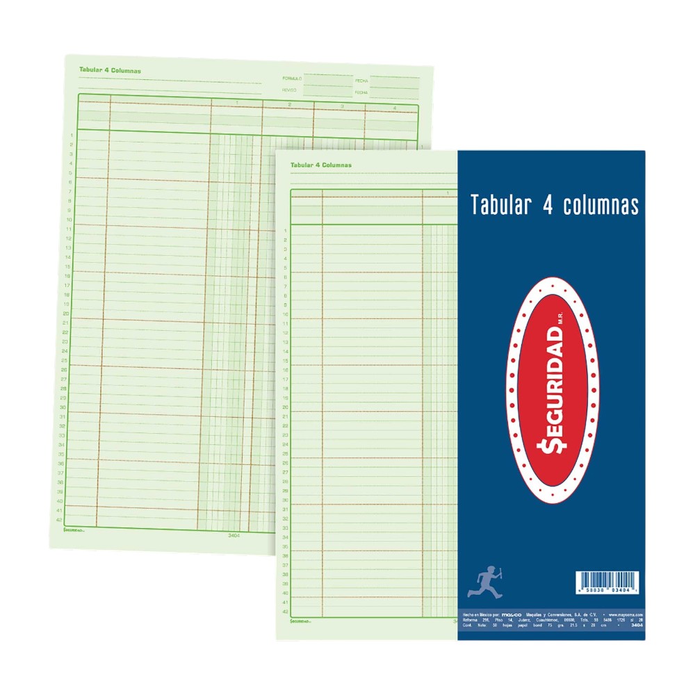 [MYC3404] TABULAR MAYCO C/C 4 COLUMNAS