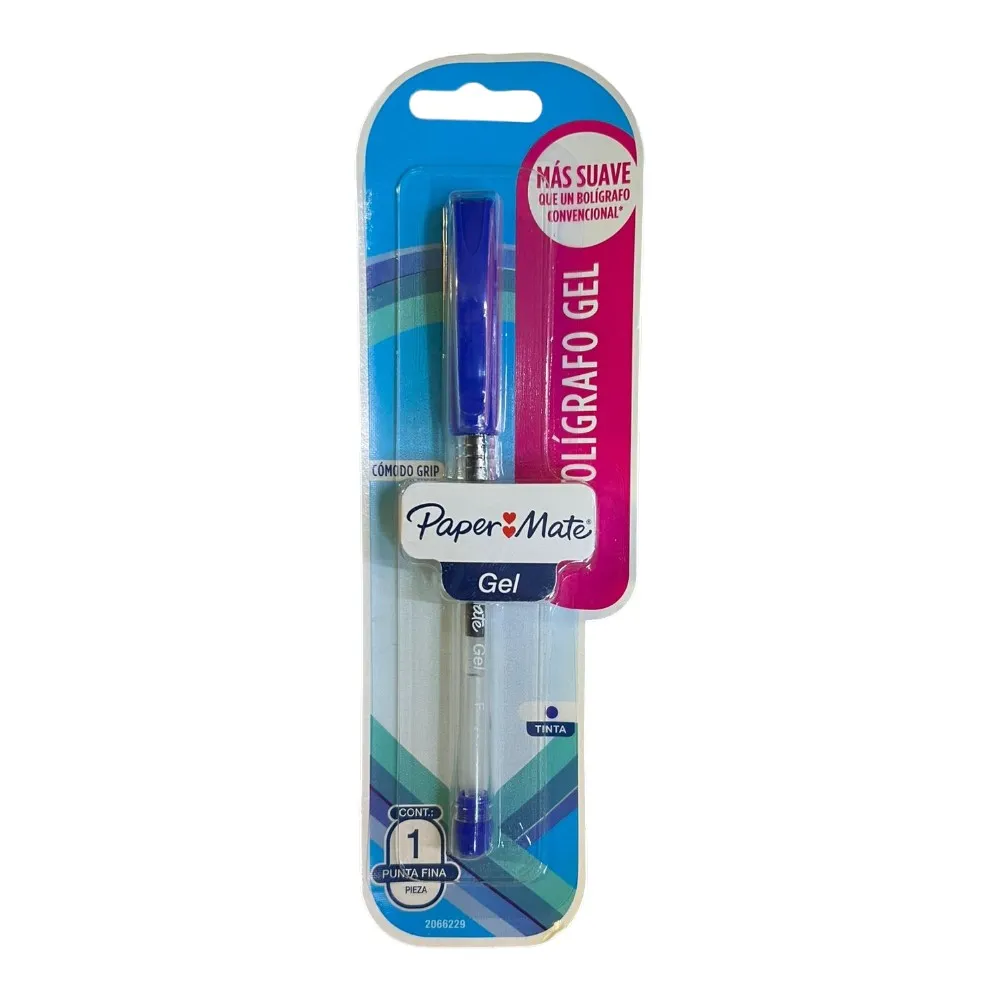 [NEW2066229] BOLIGRAFO GEL AZUL TJX1 PAPER MATE