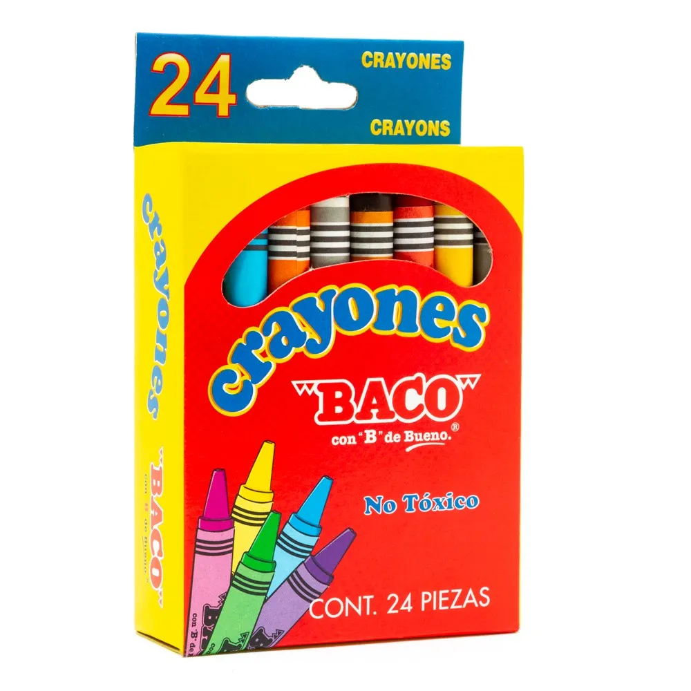 [BACCY003] CRAYON ESTANDARD BACO C/24