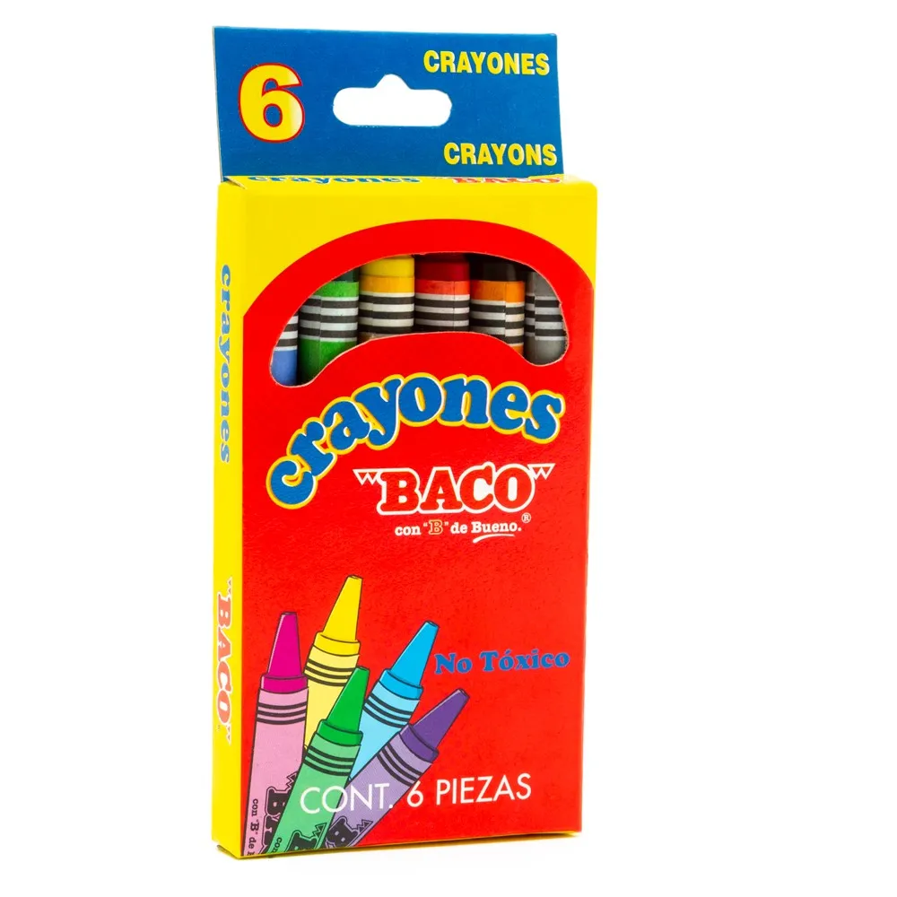 [BACCY001] CRAYON STANDARD BACO C/6