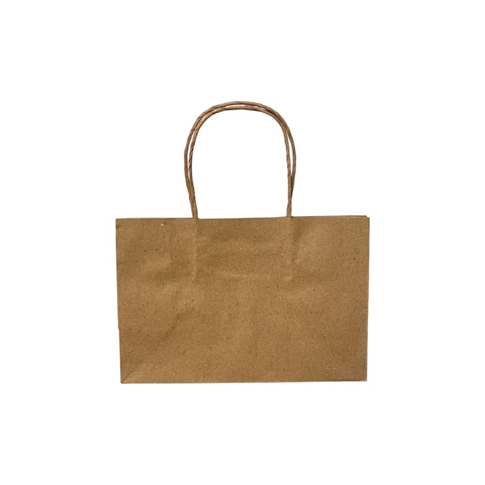 [CAL000018] BOLSA KRAFT C/ASA BOUTIQUE CHICA