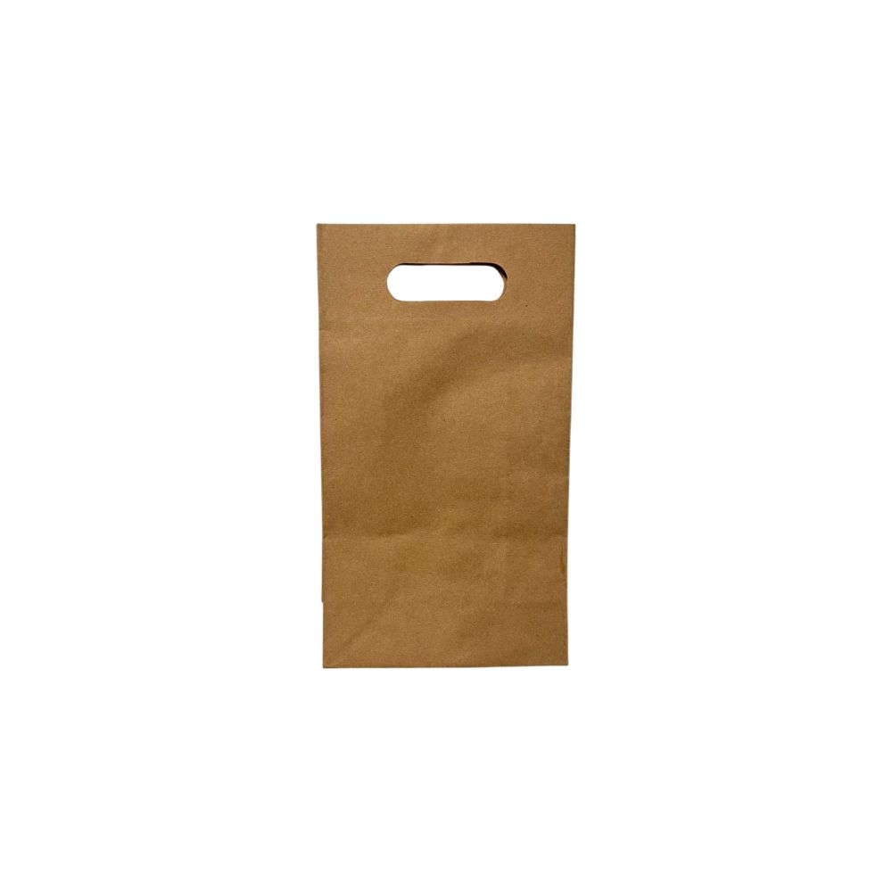 BOLSA KRAFT TROQUELADA MEDIANA