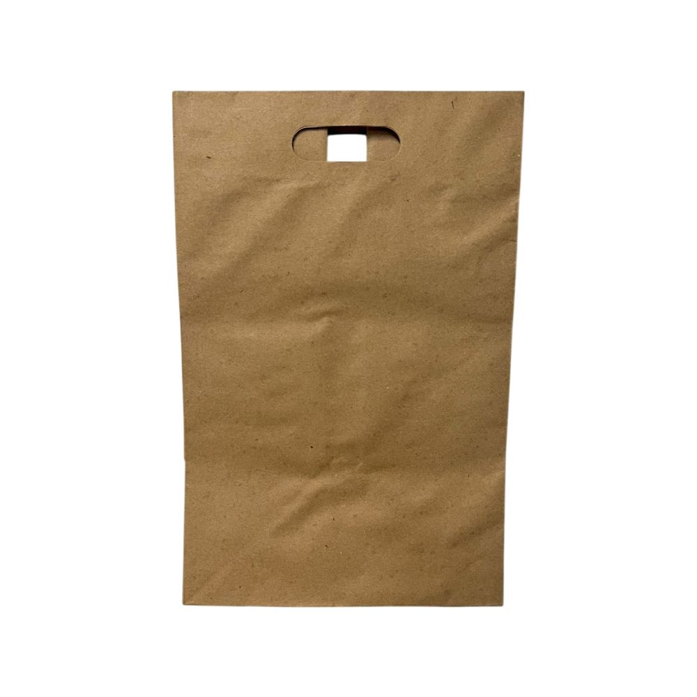 BOLSA KRAFT TROQUELADA DELIVERY GRANDE