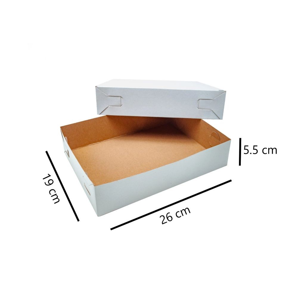 [390004] CAJA BLANCA NO.5 ESPECIAL 26.0X19.0X5.5
