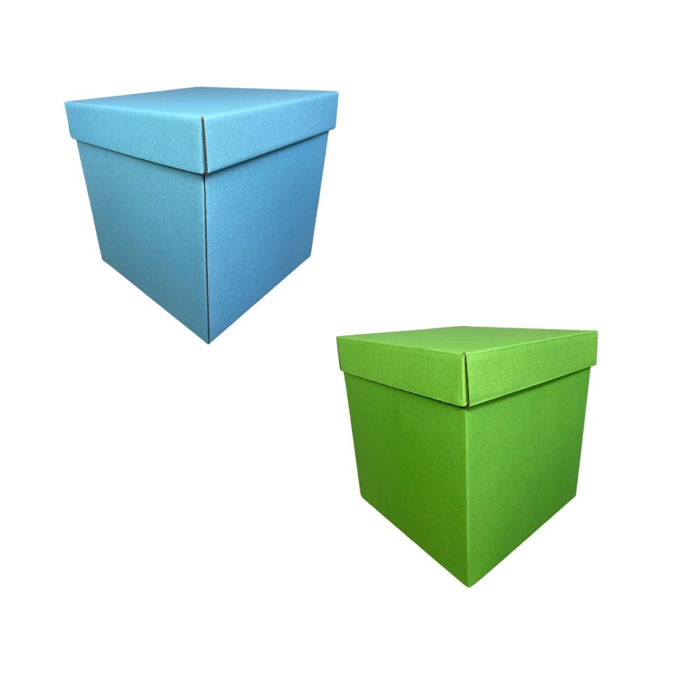 CUBO C/TAPA DE COLOR MATE #3