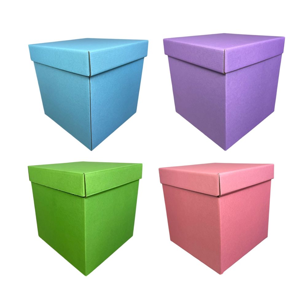 CUBO C/TAPA DE COLOR MATE #6