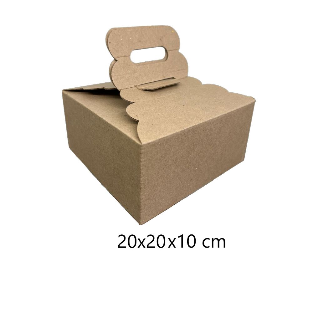 CAJA CANASTA 20X20CM NATURAL