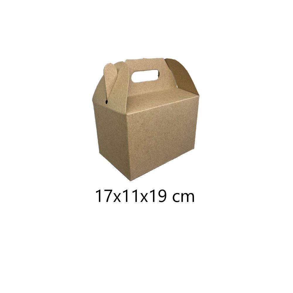 CAJA LONCHERA ECO/NATURAL 17X11CM