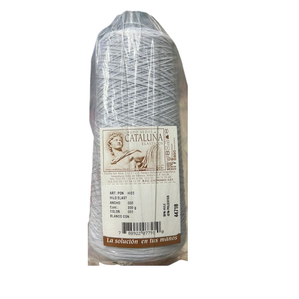 [039047] HILO ELASTICO CATALUÑA C.BLANCO 200GR