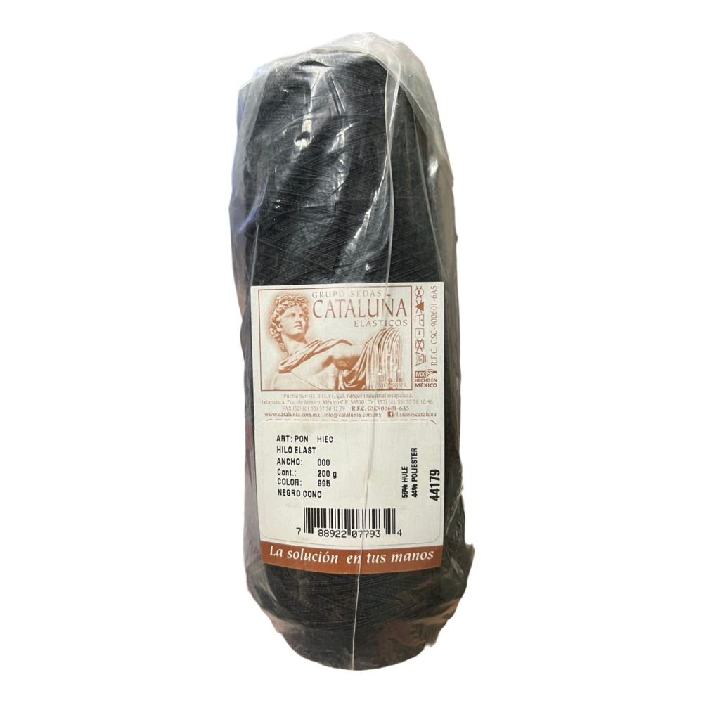 HILO ELASTICO CATALUÑA C.NEGRO 200GR