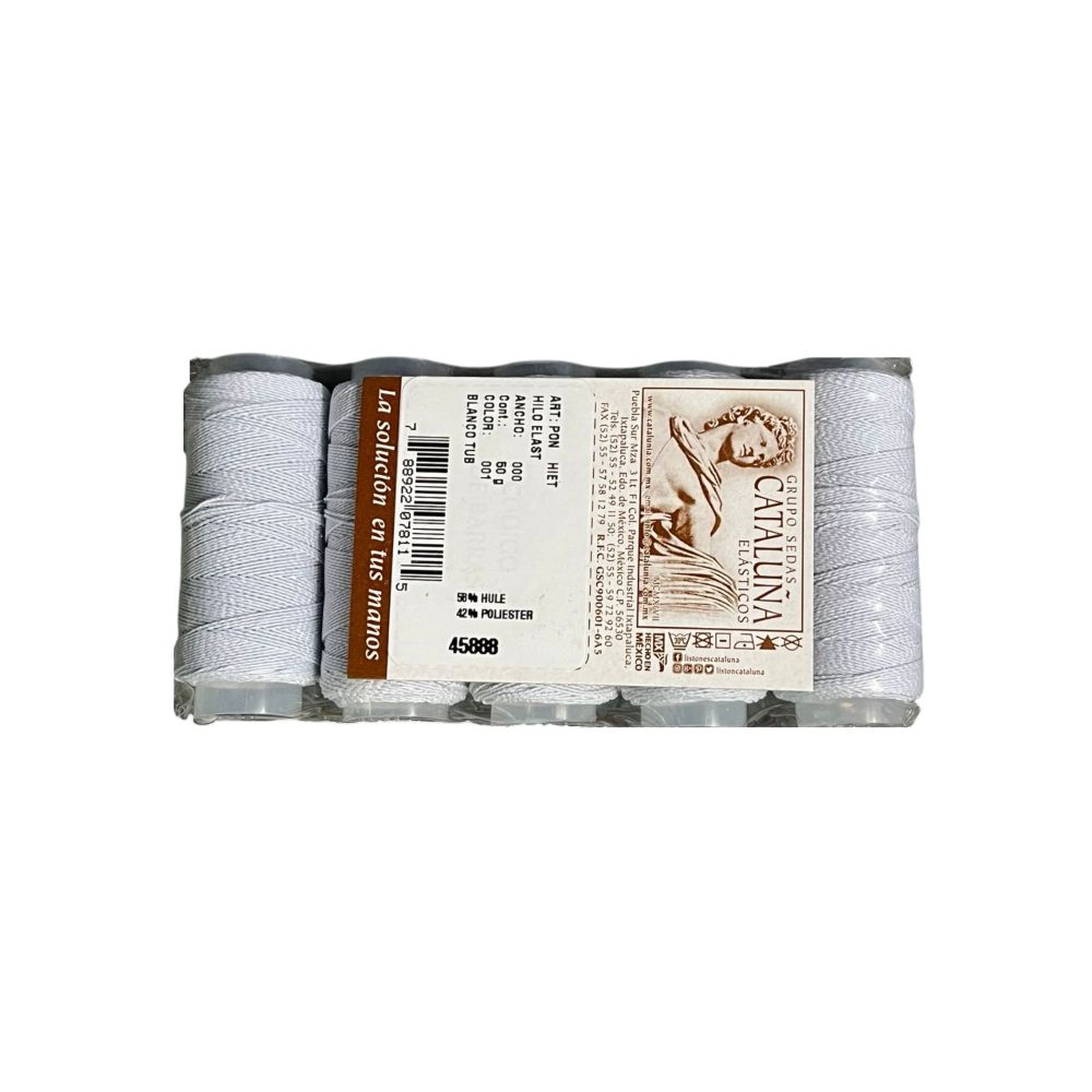 ELASTICO CATALUÑA HIET/000-005001 BLANCO