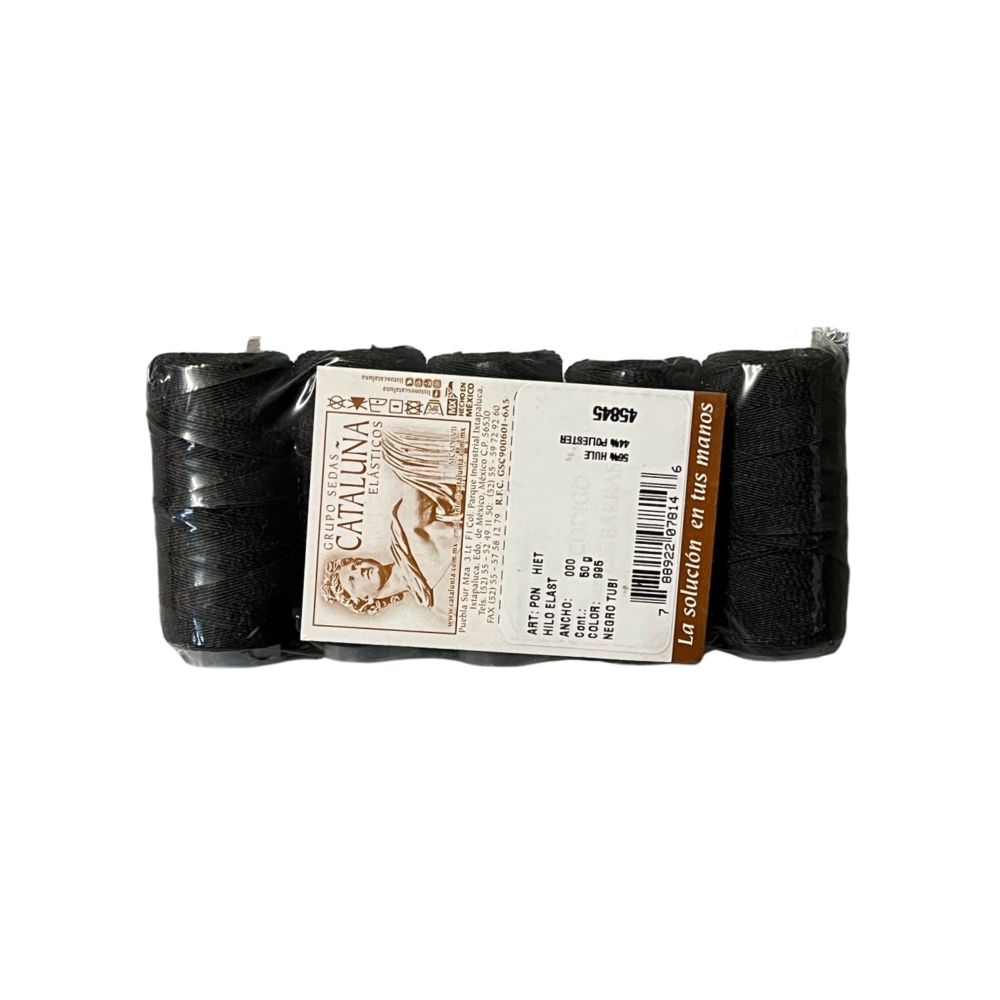 ELASTICO CATALUÑA HIET/000-005995 NEGRO