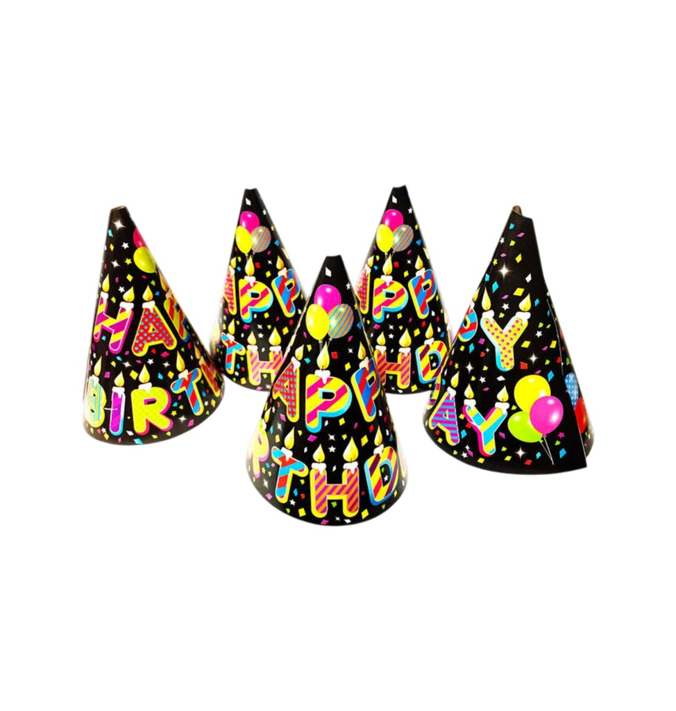 GORRO GRANDE BLACK VELAS C/12