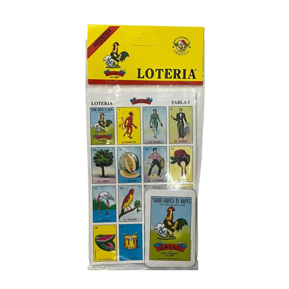 [0610002017277] LOTERIA BOLSA GALLO 10 T