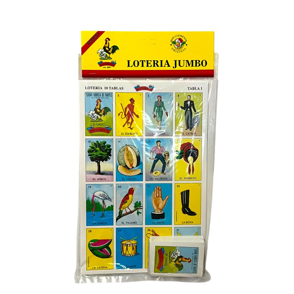[0610002017284] LOTERIA BOLSA GALLO 10 T "JUMBO"