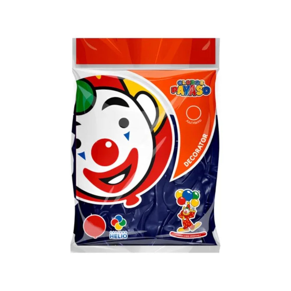 [7501060413760] GLOBO DEC.BOLSA 50PZA #9 AZUL MARINO