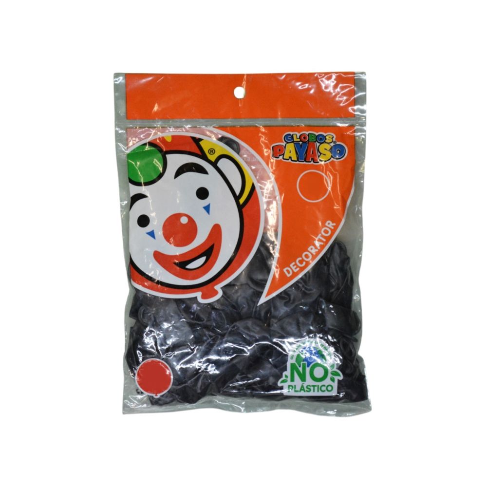 [7501060415528] GLOBO DEC.BOLSA 100PZA #12 AQUAMARINA