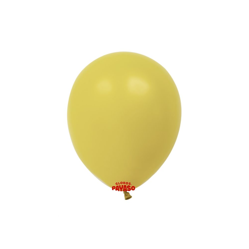 GLOBO DEC. PAYASO #05 VINTAGE OCRE C/100PZA