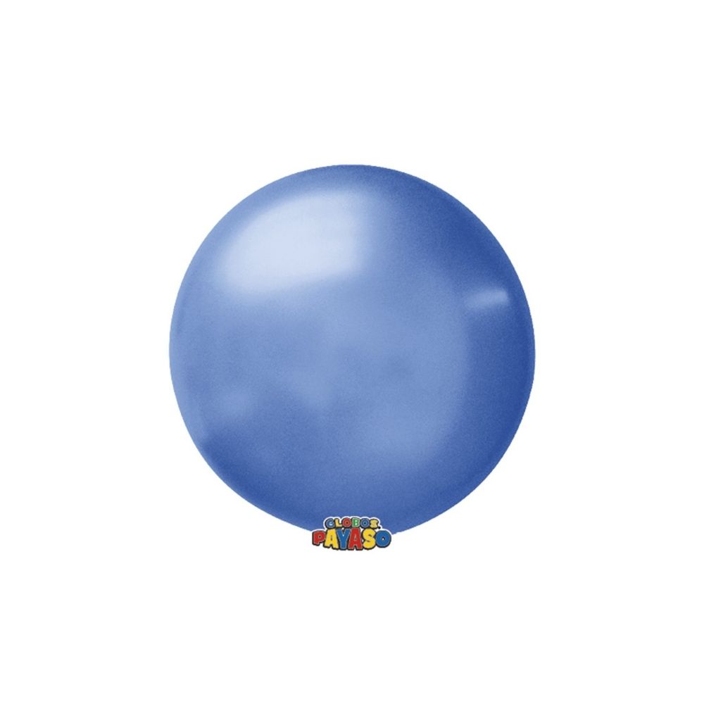 GLOBO PAYASO DECORATIVO AZUL MARINO #24 /3PZ