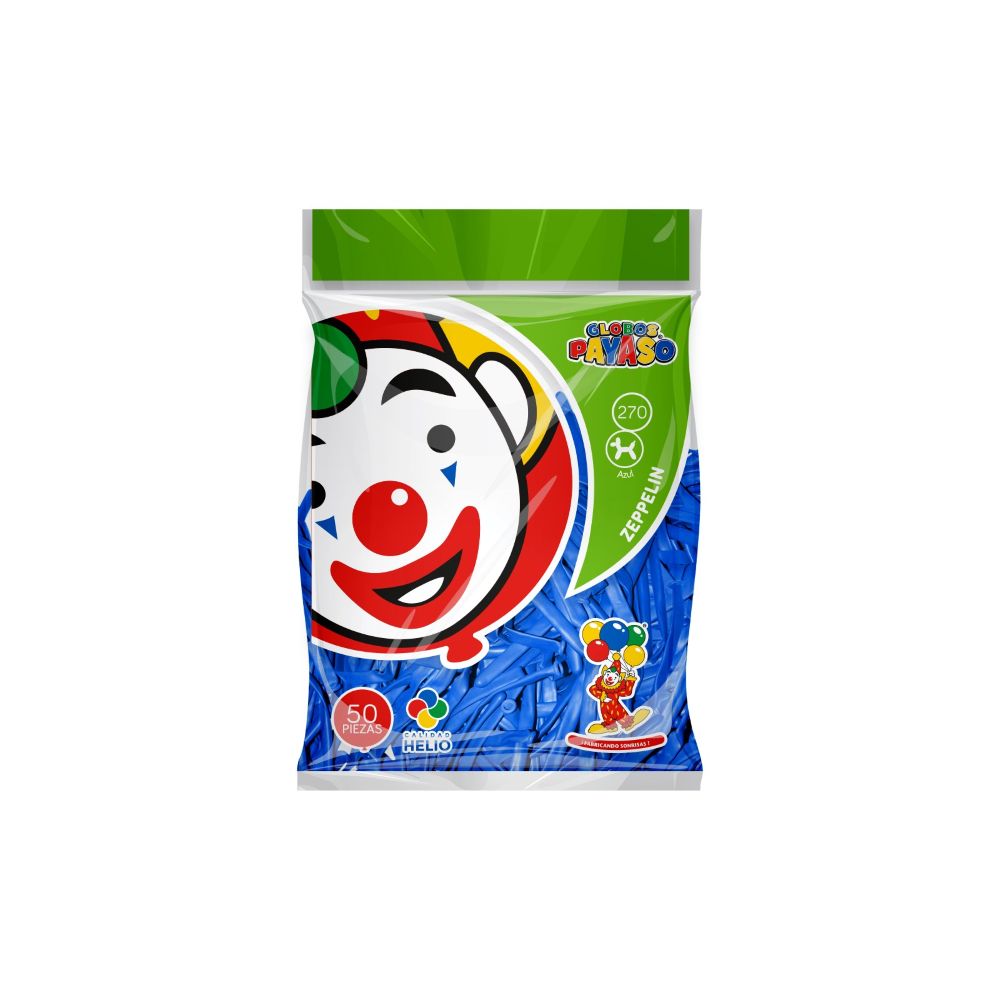 [FAB414767] GLOBO ZEPPELIN #270 AZUL C/100PZ