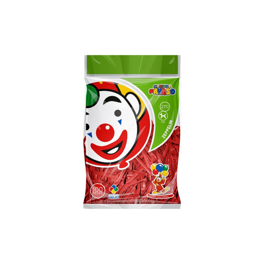 [7501060414811] GLOBO ZEPPELIN N270C/100 ROJO