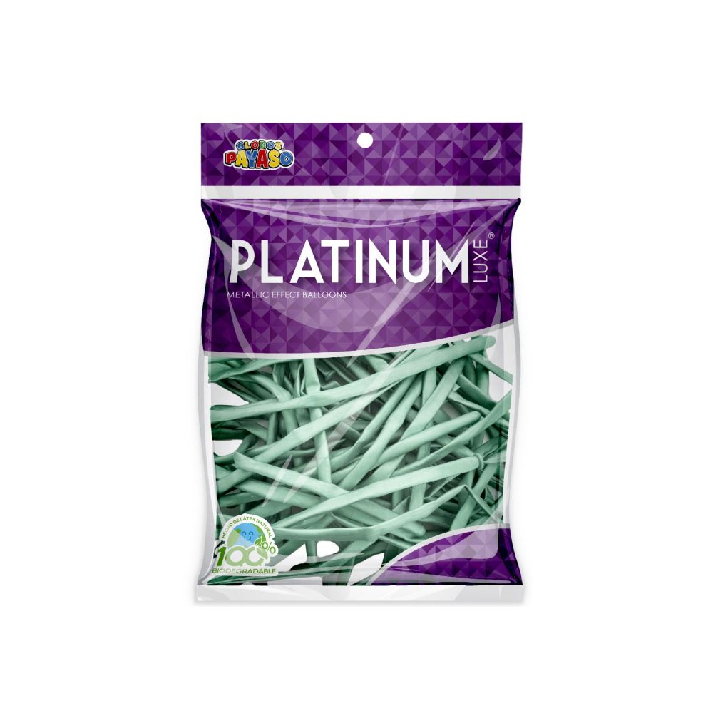 GLO PAYASO ZEPPELIN PLATINUM VERDE #270 C/50 PZAS