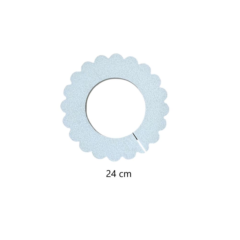 FON CORONA ONDULADA NO. 8 DE 24CM